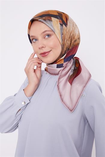 Levidor Kristal Eşarp - 19010 - Gül Kurusu