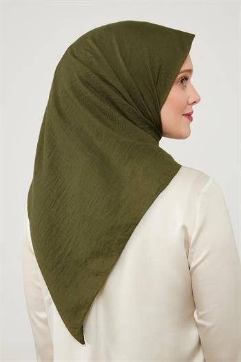 Levidor Lüx Pamuk Caz Eşarp - Haki