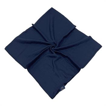 Levidor Lüx Pamuk Caz Eşarp - Lacivert