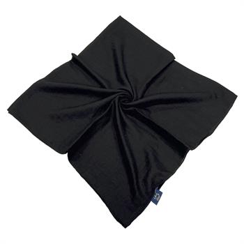 Levidor Lüx Pamuk Caz Eşarp - Siyah