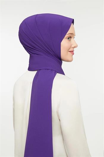 Levidor Medine İpeği Şal - Mor