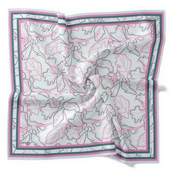 Levidor Pamuklu Sport Eşarp - 0914-05 Beyaz Pembe