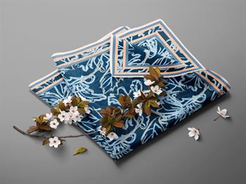 Levidor Pamuklu Sport Eşarp - 0914-09 Lacivert Mavi