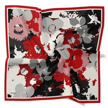 Levidor Pamuklu Sport Eşarp - 0915-08 Bordo