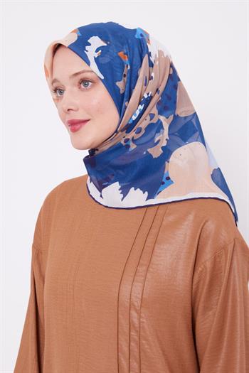 Levidor Pamuklu Sport Eşarp - 0915-12 Lacivert