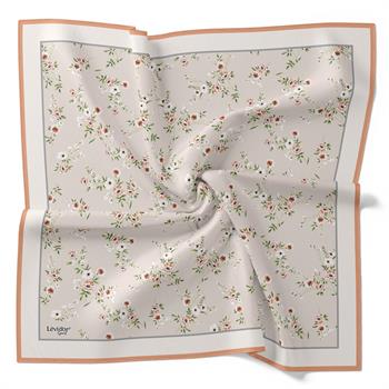 Levidor Pamuklu Sport Eşarp - 90155-02 Krem