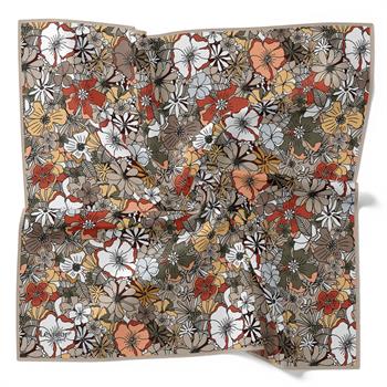 Levidor Pamuklu Sport Eşarp - 90163-03 Yağ Yeşili