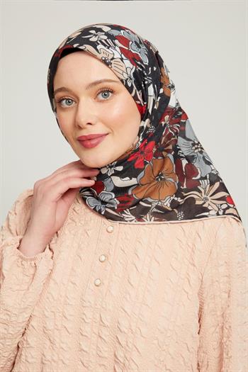 Levidor Pamuklu Sport Eşarp - 90163-12 Bordo