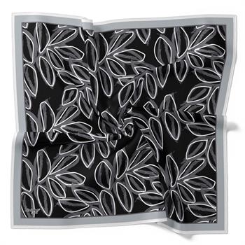 Levidor Pamuklu Sport Eşarp - 90731-05 Siyah Gri