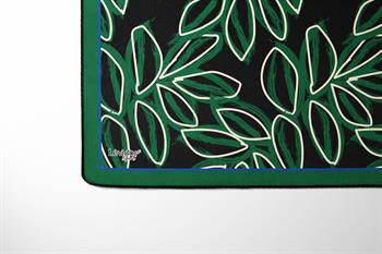 Levidor Pamuklu Sport Eşarp - 90731-06 Siyah Yeşil