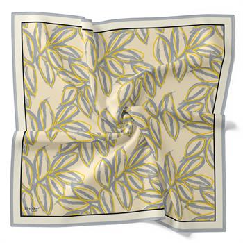 Levidor Pamuklu Sport Eşarp - 90731-09 Gri Sarı