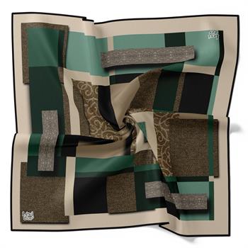 Levidor Soft Pamuk Eşarp - 90038-01 Zümrüt