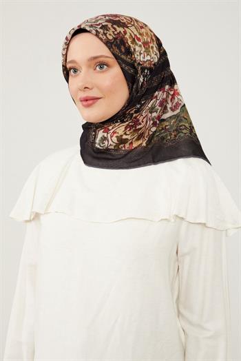 Levidor Soft Pamuk Eşarp - 90045-01 Siyah