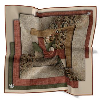 Levidor Soft Pamuk Eşarp - 90054-01 Bakır