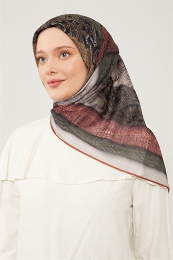 Levidor Soft Pamuk Eşarp - 90054-01 Bakır