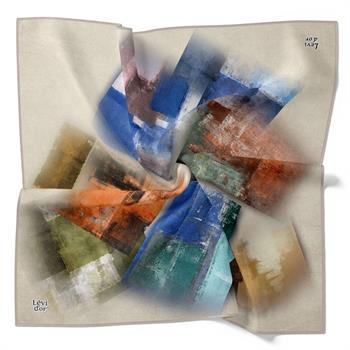 Levidor Soft Pamuk Eşarp - 90064-01 Bej