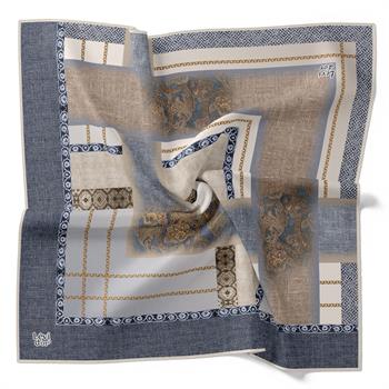 Levidor Soft Pamuk Eşarp - 90067-01 Mavi