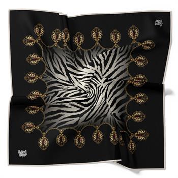 Levidor Soft Pamuk Eşarp - 90069-01 Siyah