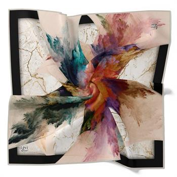 Levidor Soft Pamuk Eşarp - 90070-01 Siyah