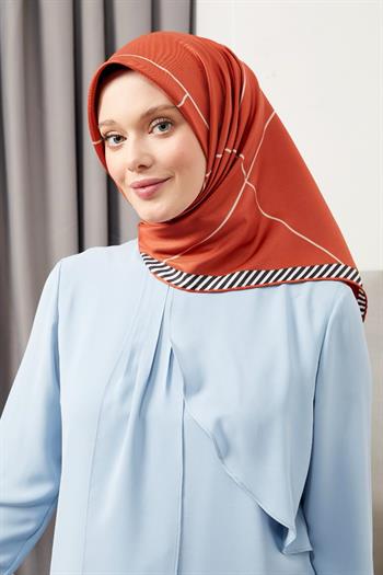 Levidor Trend Eşarp - 17564 - Kiremit
