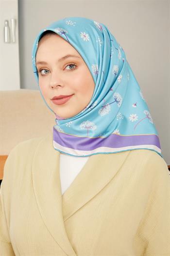 Levidor Trend Eşarp - 17760-07 Açık Mavi Lila