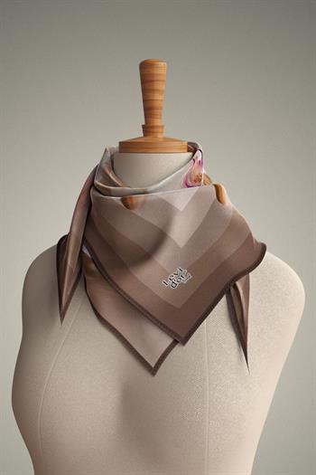 Levidor Trend Eşarp - 18975-04 Kahve