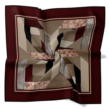 Levidor Trend Eşarp - 18978-08 Bordo
