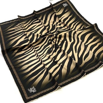 Levidor Trend Eşarp - Zebra Desen - Siyah Bej
