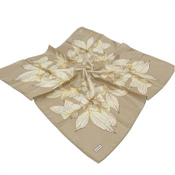 Levidor Twill İpek Eşarp - 2047 - Bej Altın 