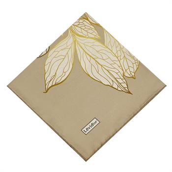 Levidor Twill İpek Eşarp - 2047 - Bej Altın 