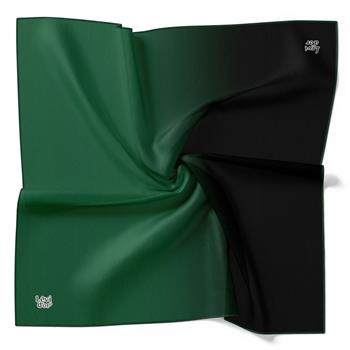 Levidor Twill İpek Eşarp - Degrade - Benetton Siyah