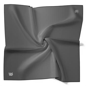 Levidor Twill İpek Eşarp - Degrade - Füme Gri