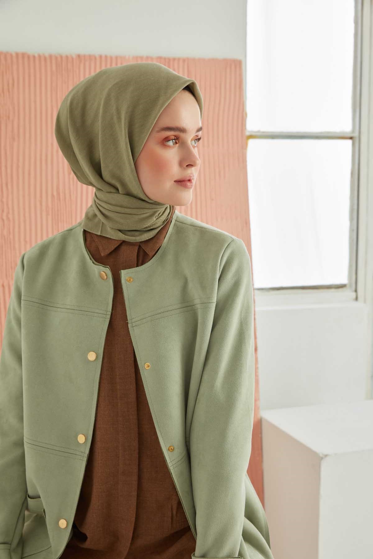 Miray Düz Pamuk Eşarp - Nefti