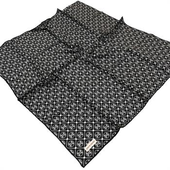 Pierre Cardin İpek Eşarp - 8631438-911 Siyah Krem