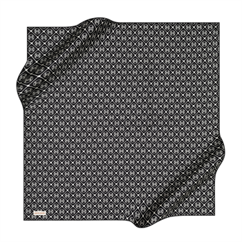 Pierre Cardin İpek Eşarp - 8631438-911 Siyah Krem