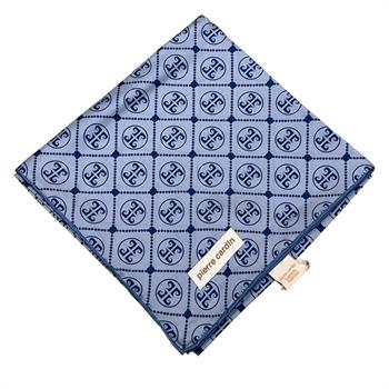 Pierre Cardin İpek Eşarp - 8631438-925 Açık Kot Mavi