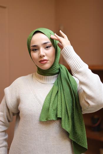 Silk Home Deluxe Şal - Çam Yeşili