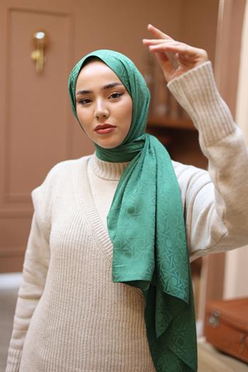 Silk Home Deluxe Şal - Çimen Yeşili