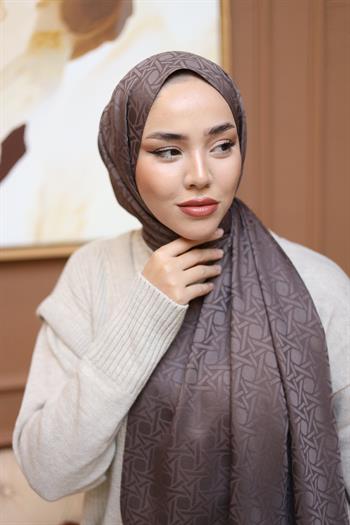 Silk Home Deluxe Şal - Kahve
