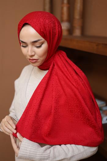 Silk Home Deluxe Şal - Kırmızı