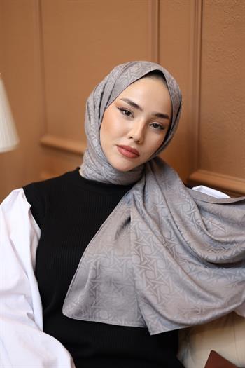 Silk Home Deluxe Şal - Mat Gri