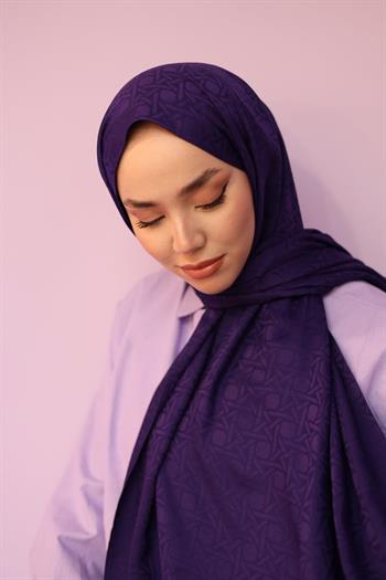 Silk Home Deluxe Şal - Mor