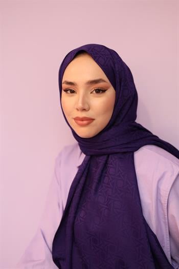 Silk Home Deluxe Şal - Mor