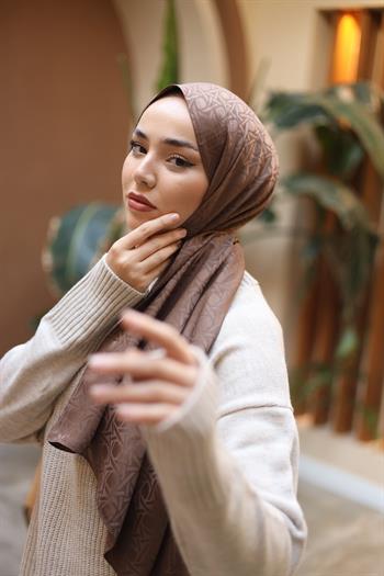 Silk Home Deluxe Şal - Sütlü Kahve