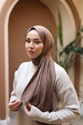 Silk Home Deluxe Şal - Sütlü Kahve