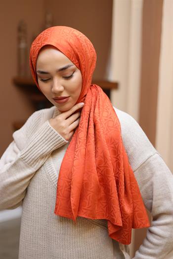 Silk Home Deluxe Şal - Turuncu