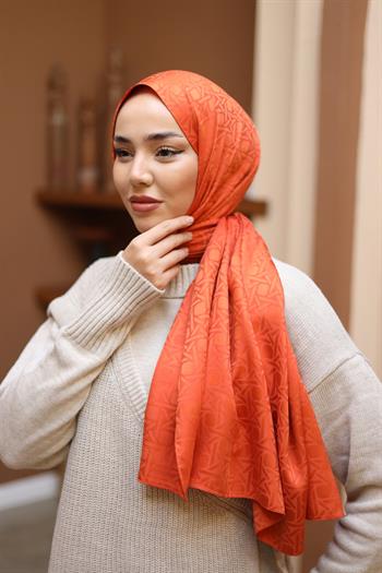 Silk Home Deluxe Şal - Turuncu