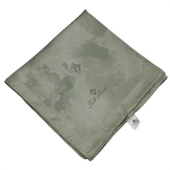 Silk Home Desenli Shiny Eşarp - 8647 - Çağla