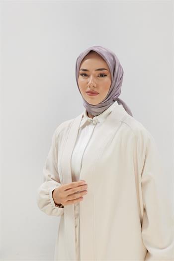 Silk Home Desenli Shiny Eşarp - 8647 - Gülkurusu