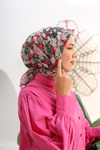 Silk Home Soft Eşarp - 1070 - Petrol Yeşili